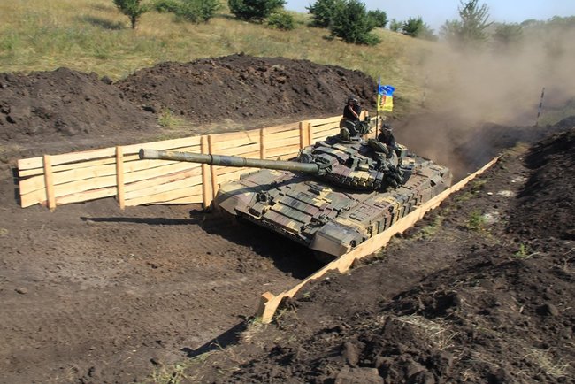 Змагання на найкращий танковий екіпаж Обєднаних сил відбулися на Донеччині 06