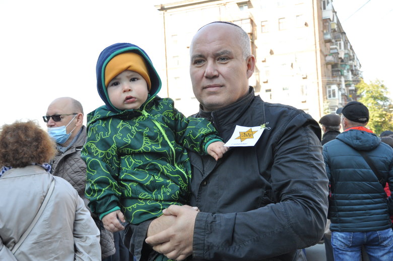Марш памяти расстрелянных в Бабьем Яре прошел в Киеве 02