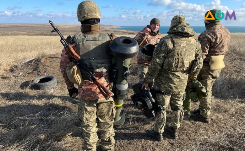 Боевые стрельбы с использованием ПТРК Javelin прошли в Донецкой области 01