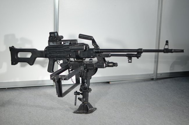 Пулеметные станки Савельева на выставке Оружие и Безопасность 2018 11