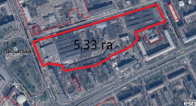 Скандальный суд разрешил застроить высотками 5 гектаров возле метро Лыбедская 01