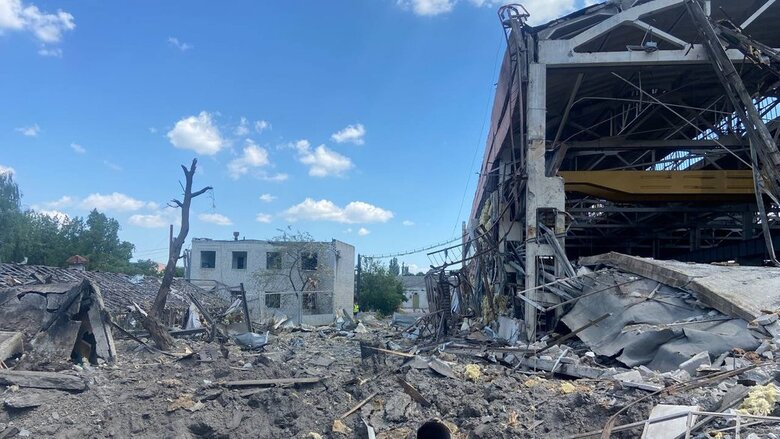Another Russian missile hit a private enterprise in Kremenchug on June 27