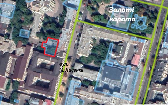 Скандальный суд разрешил окружению депутатов от Тимошенко построить девятиэтажку возле Золотых ворот 01