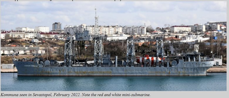 Росія направила 110-річний корабель Коммуна для пошуку знищеного крейсеру Москва 02