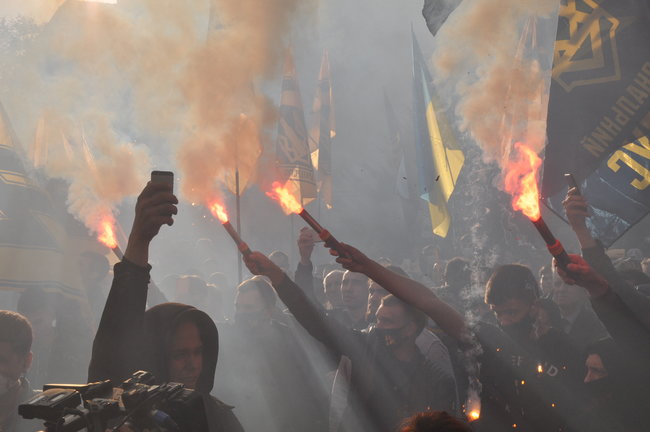 В Киеве завершился Марш УПА: участники передали свои требования в Офис Президента 41