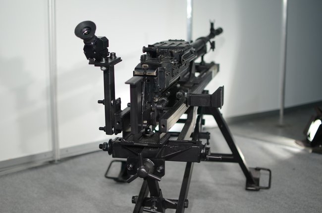 Пулеметные станки Савельева на выставке Оружие и Безопасность 2018 05