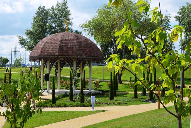 Новому парку на Троещине, в котором воссоздали крымский ландшафт и беседку, выбирают имя 03
