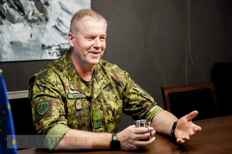 Командир Союза обороны Эстонии (Кайтселийт) бригадный генерал Рихо Юхтеги: Ваши войска сделали большой шаг вперед 09