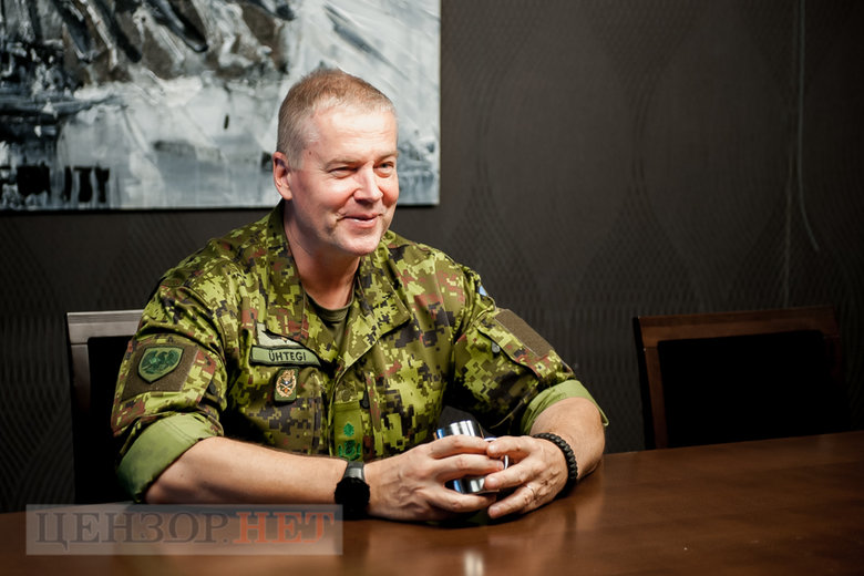 Командир Союза обороны Эстонии (Кайтселийт) бригадный генерал Рихо Юхтеги: Ваши войска сделали большой шаг вперед 07