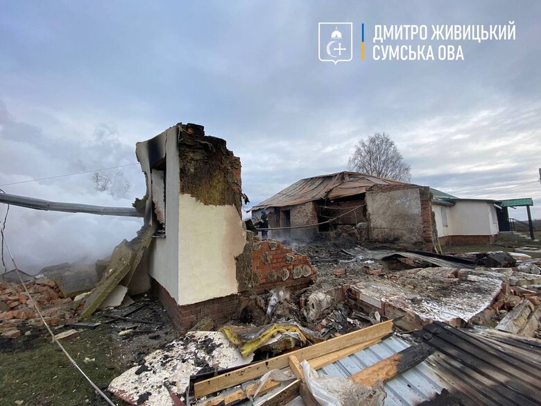 Russians shelled a farm in Sumy Oblast: 04 animals were killed