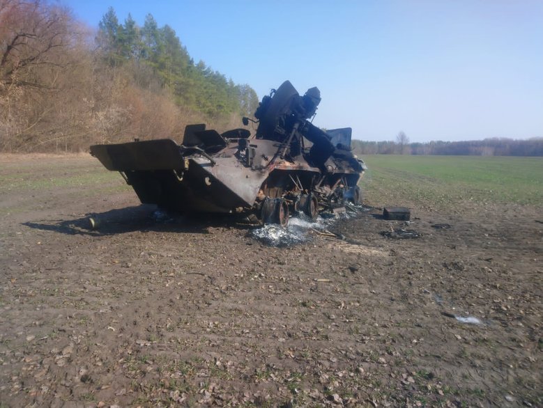 ЗСУ знищили колону військ РФ в районі Ічні на Чернігівщині, - оперативне командування Північ 11