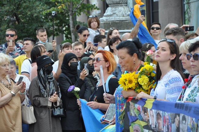 Марш защитников Украины прошел в центре Киева 69