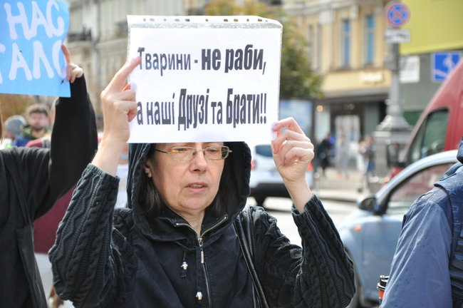 Україна не шкуродерня, - в Киеве состоялся марш защитников животных 02