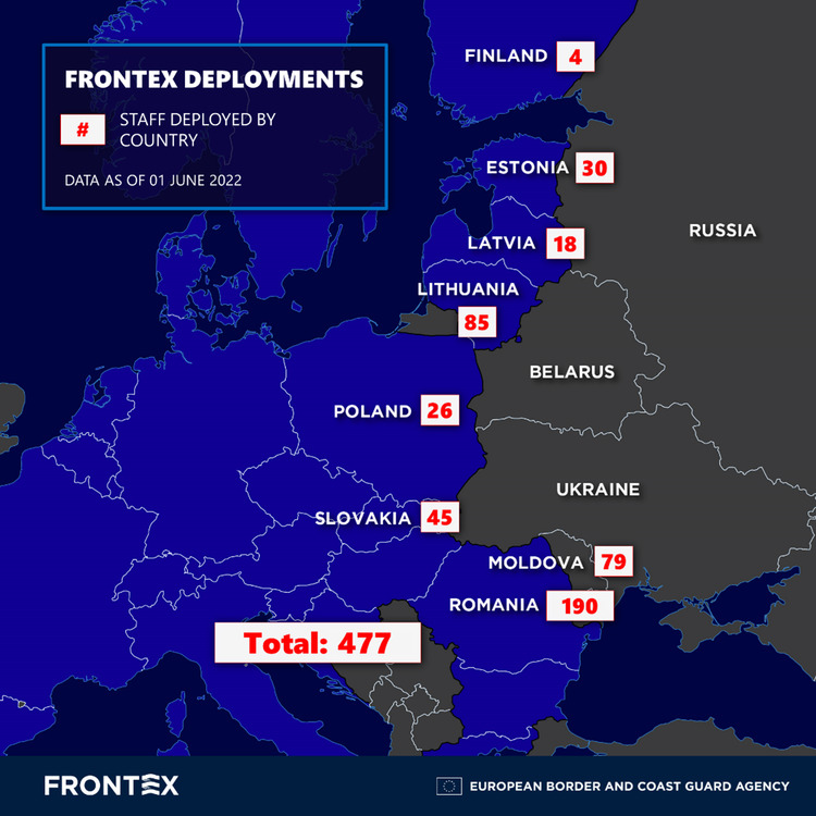 Понад 5 млн українців виїхали до ЄС від початку повномасштабного вторгнення РФ, 2,3 млн вже повернулися, - Frontex 02