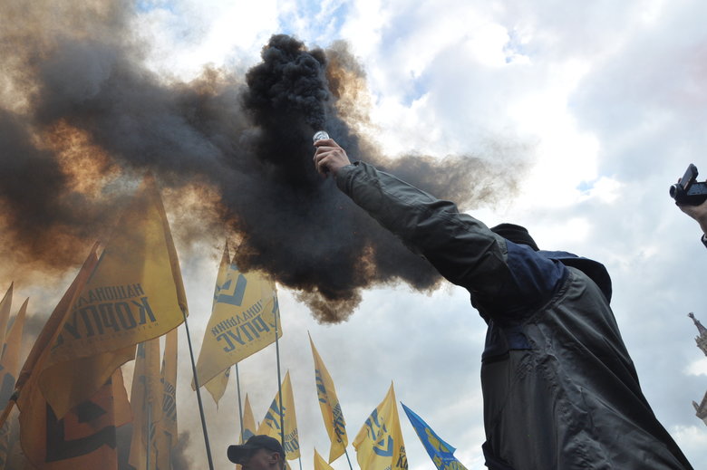 В Киеве прошел марш в честь Дня защитников и защитниц Украины 96