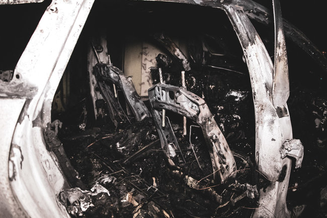 Экс-глава НБУ Гонтарева заявила об атаке на свою семью: в центре Киева сожгли машину ее невестки 06