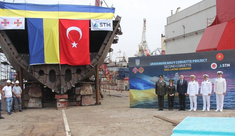 В Туреччині побудують корвет для Військово-морських сил ЗСУ 01