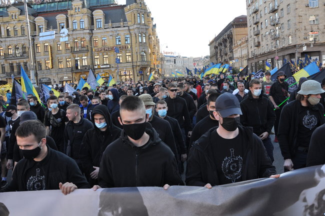 В Киеве завершился Марш УПА: участники передали свои требования в Офис Президента 17