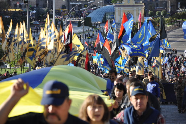 В Киеве завершился Марш УПА: участники передали свои требования в Офис Президента 31