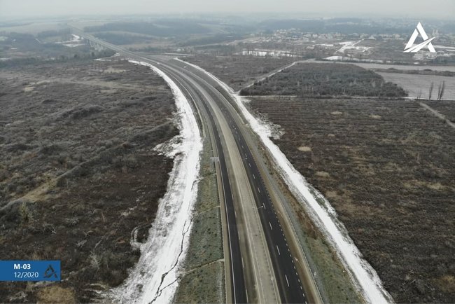 Укравтодор завершил строительство дороги от Борисполя до Полтавы 02