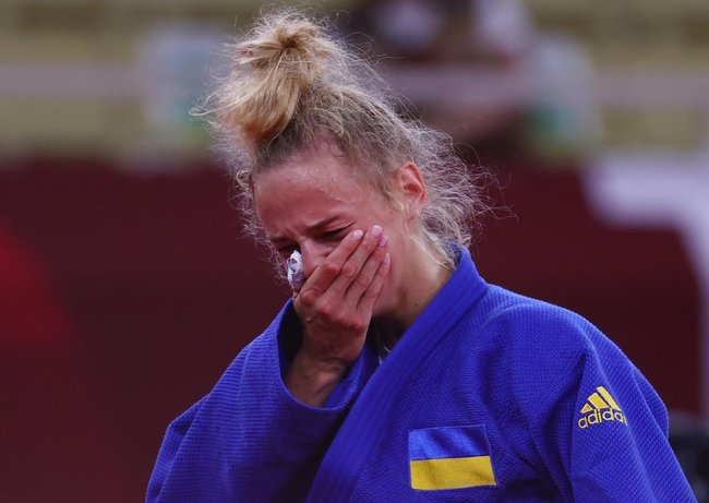 Дзюдоистка Билодид завоевала первую медаль для Украины на Олимпиаде в Токио 06