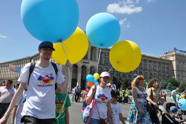 Всеукраїнська хода на захист сімейних цінностей, прав дітей та сімей відбулася в Києві 07