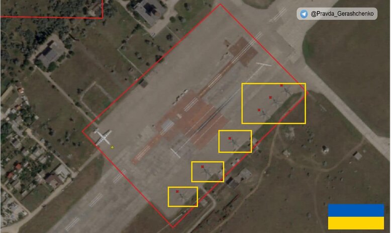 На аэродроме в Крыму стояли 30 российских истребителей стоимостью более $1 млрд, - Геращенко 05