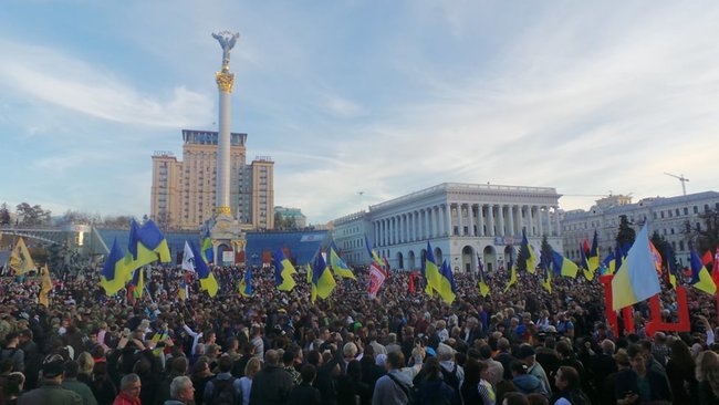 Марш сопротивления капитуляции проходит в Киеве 05
