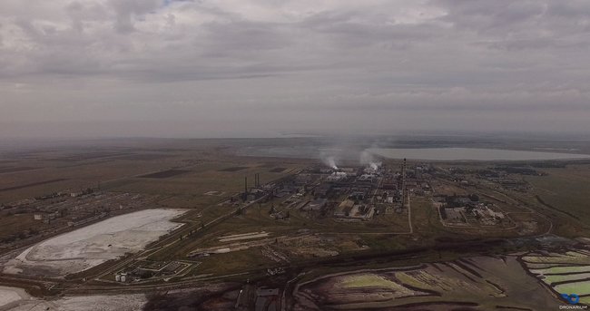 Крымский Чернобыль: В сети опубликованы фотографии завода Титан с высоты птичьего полета 03