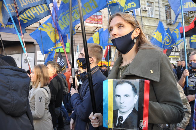 В Киеве завершился Марш УПА: участники передали свои требования в Офис Президента 14