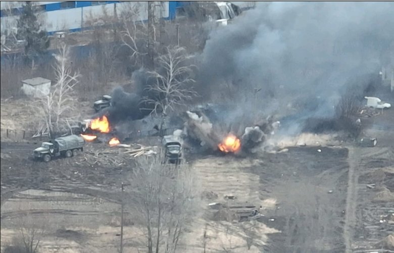 Воїни 72-ї ОМБр під Києвом знищили угруповання російських окупантів 01