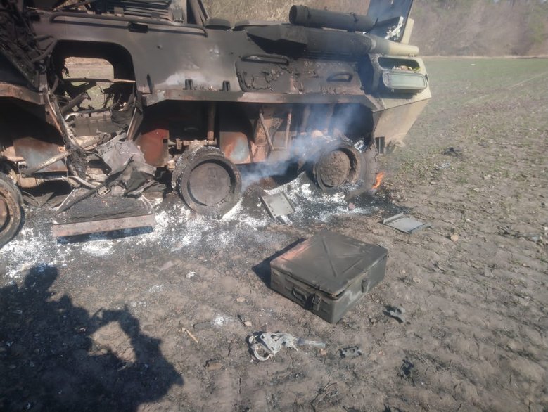 ЗСУ знищили колону військ РФ в районі Ічні на Чернігівщині, - оперативне командування Північ 28