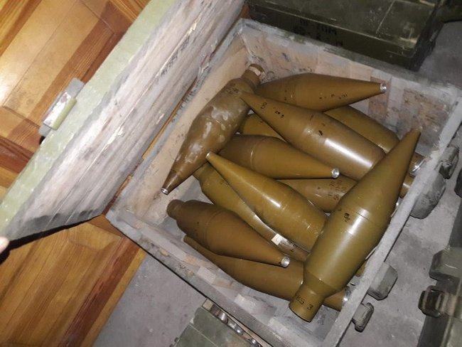 Три схованки з боєприпасами виявлені на Луганщині, - СБУ 05