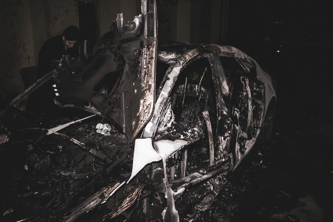 Экс-глава НБУ Гонтарева заявила об атаке на свою семью: в центре Киева сожгли машину ее невестки 07