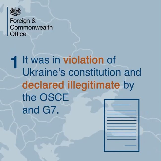 МИД Великобритании назвал пять причин незаконности референдума в Крыму 02
