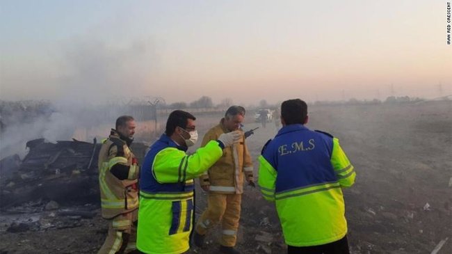 Український літак зі 168 пасажирами на борту розбився відразу після зльоту з аеропорту Тегерана 01