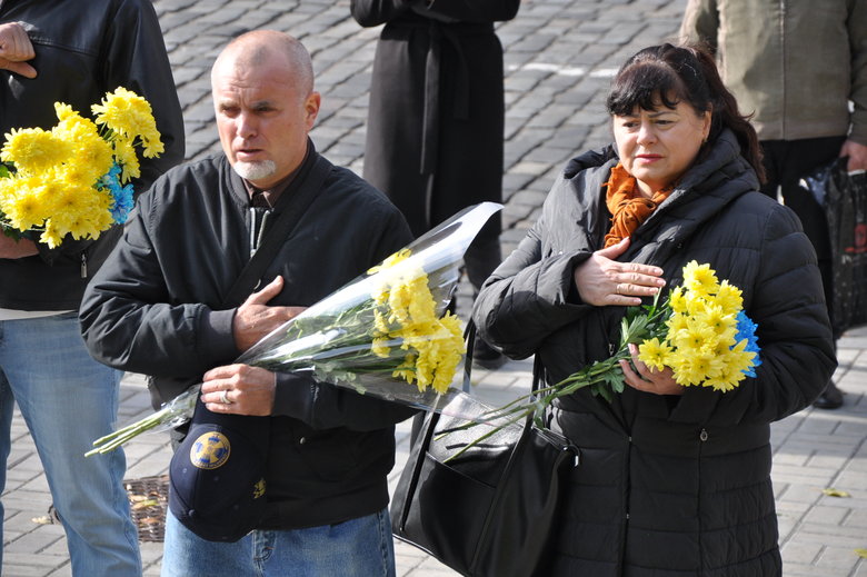 В Киеве почтили память погибших за свободу и независимость Украины 35