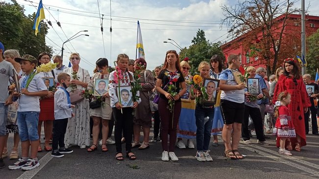 В центре Киева проходит Марш защитников Украины 14