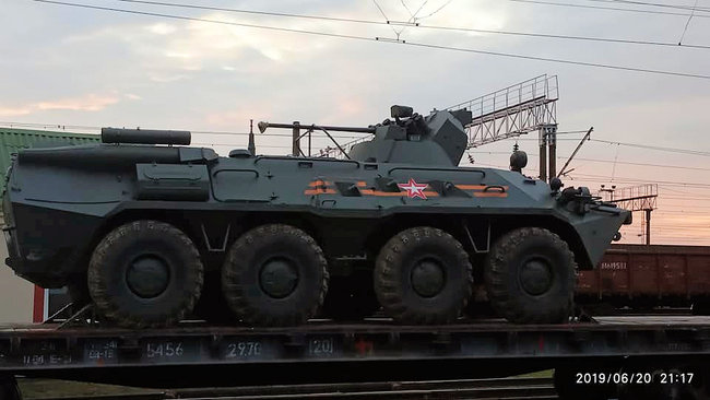 Росія везе в Білорусь ешелони військової техніки нібито на парад, - Inform Napalm 01