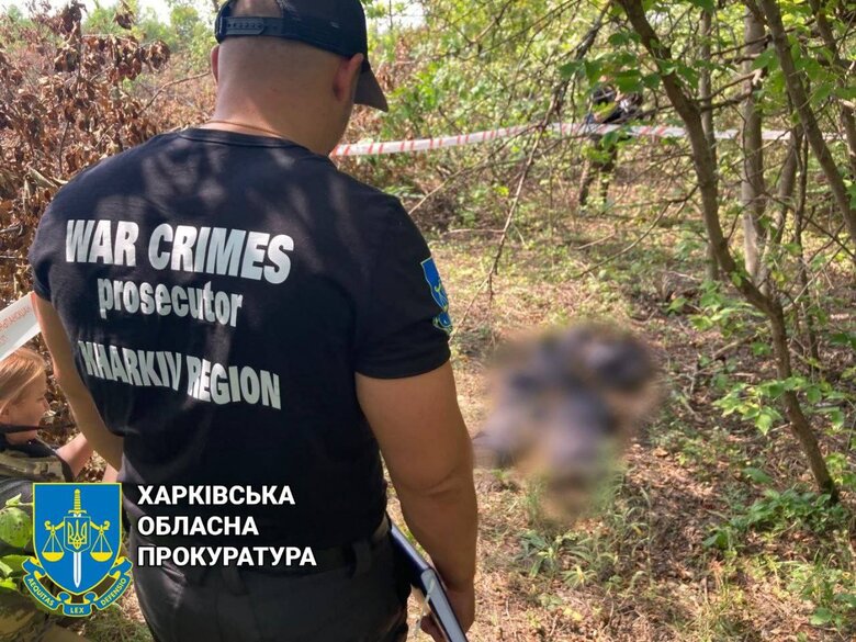 Тело мужчины, которого замучили военные РФ, обнаружили в Харьковской области, - прокуратура 02