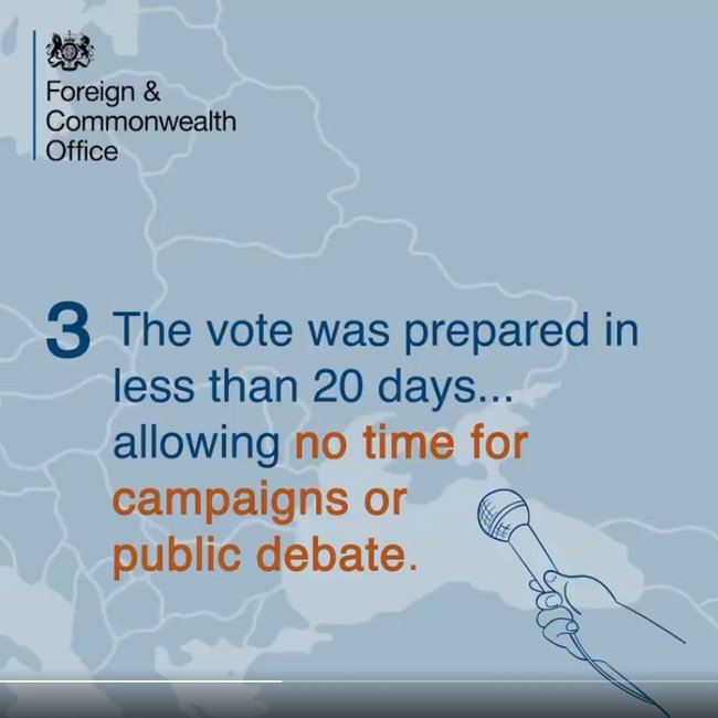 МИД Великобритании назвал пять причин незаконности референдума в Крыму 04