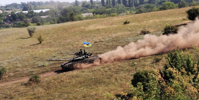 Змагання на найкращий танковий екіпаж Обєднаних сил відбулися на Донеччині 07
