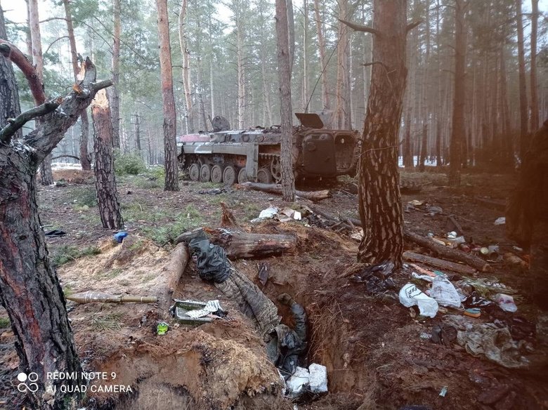 Десантники уничтожили группу российских оккупантов под Киевом 02