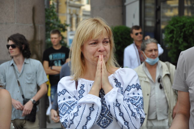 Марш защитников Украины прошел в центре Киева 70