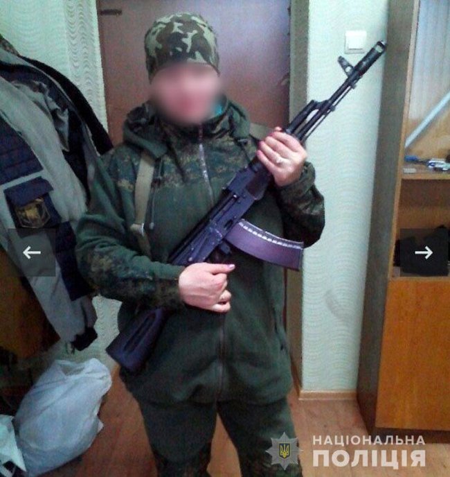 Пособница террористов ДНР Пугачева задержана на блокпосту под Волновахой 02
