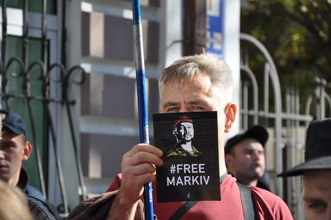Маркиву свободу! - марш в поддержку осужденного в Италии нацгвардейца состоялся в Киеве 33