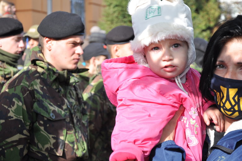 В Киеве прошел марш в честь Дня защитников и защитниц Украины 37