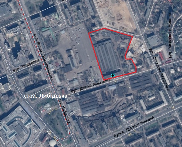Киевсовет отдал под застройку бывшую территорию завода института Патона возле Лыбедской 01