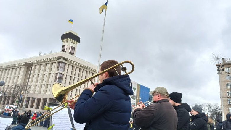 Концерт із закликом закрити небо над Україною відбувся на Майдані Незалежності в Києві 07