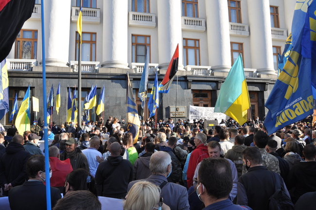 В Киеве завершился Марш УПА: участники передали свои требования в Офис Президента 33